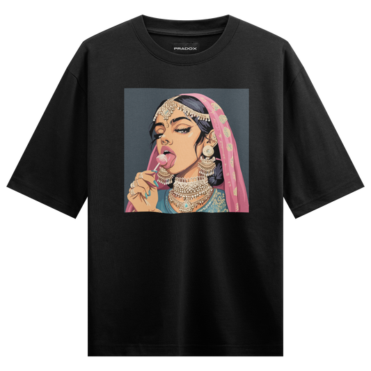 PRADOX Sanskari Bahu Oversized T-Shirt